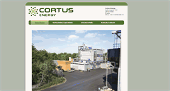 Desktop Screenshot of cortus.se